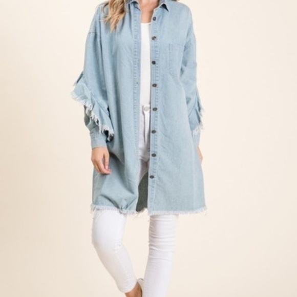 unique jean tunic - Picture 4 of 4